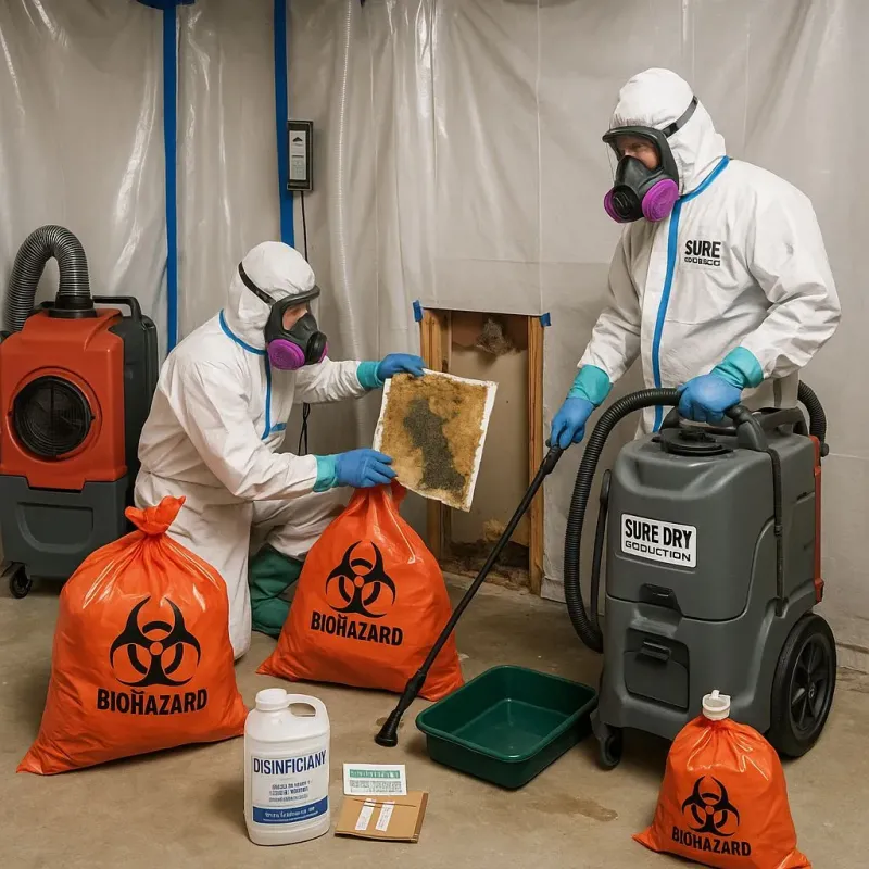 Contaminated Water Handling Protocols process in Medina, TN